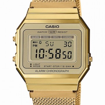 Reloj Digital Casio Vintage Iconic A700WEMG-9AEF/ 37mm/ Dorado