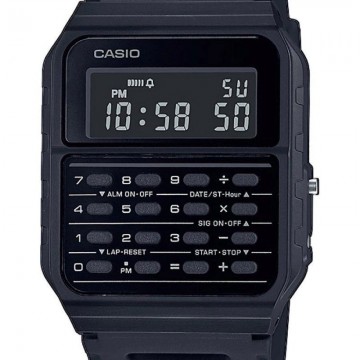 Reloj Digital Casio Vintage Edgy CA-53WF-1BEF/ 43mm/ con Calculadora/ Negro