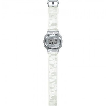 Reloj Digital Casio G-Shock Metal GM-5600SCM-1ER/ 49mm/ Blanco