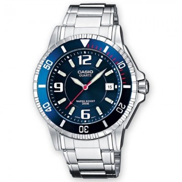 Reloj Analógico Casio Collection Men MTD-1053D-2AVES/ 48mm/ Plata y Azul