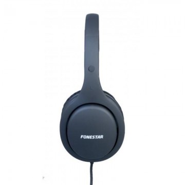 Auriculares Fonestar X8/ con Micrófono/ Jack 3.5/ Negros