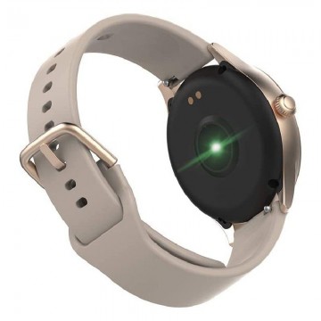 Smartwatch Forever ICON AW-100/ Notificaciones/ Frecuencia Cardíaca/ Oro Rosa