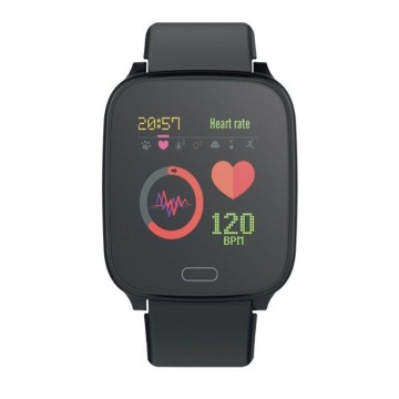 Smartwatch Forever IGO JW-100/ Notificaciones/ Frecuencia Cardíaca/ Negro