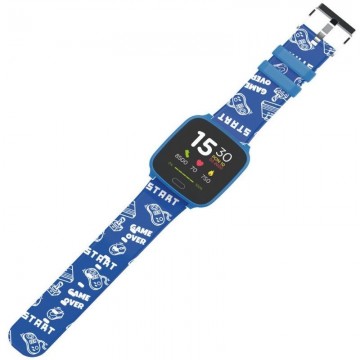 Smartwatch Forever IGO JW-100/ Notificaciones/ Frecuencia Cardíaca/ Azul