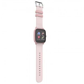 Smartwatch Forever IGO Pro JW-200/ Notificaciones/ Frecuencia Cardíaca/ Rosa