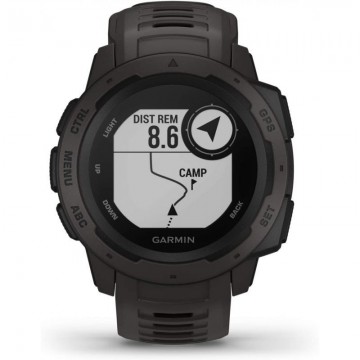 Smartwatch Garmin Instinct/ Notificaciones/ Frecuencia Cardíaca/ GPS/ Grafito