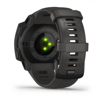 Smartwatch Garmin Instinct/ Notificaciones/ Frecuencia Cardíaca/ GPS/ Grafito