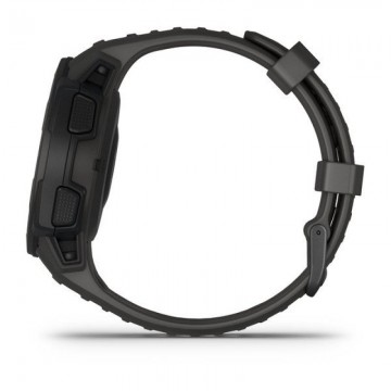 Smartwatch Garmin Instinct/ Notificaciones/ Frecuencia Cardíaca/ GPS/ Grafito