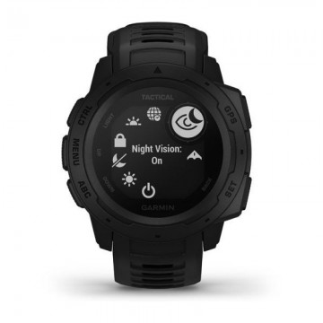 Smartwatch Garmin Instinct Tactical Edition/ Notificaciones/ Frecuencia Cardíaca/ GPS/ Negro