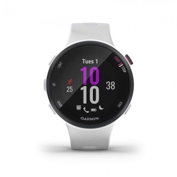 Smartwatch Garmin Forerunner 45S/ Notificaciones/ Frecuencia Cardíaca/ GPS/ Blanco