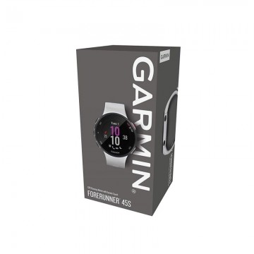 Smartwatch Garmin Forerunner 45S/ Notificaciones/ Frecuencia Cardíaca/ GPS/ Blanco