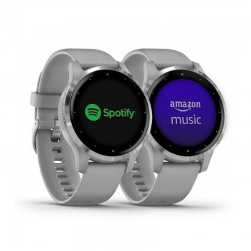 Smartwatch Garmin Vívoactive 4S/ Notificaciones/ Frecuencia Cardíaca/ GPS/ Gris