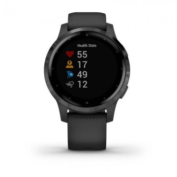 Smartwatch Garmin Vívoactive 4S/ Notificaciones/ Frecuencia Cardíaca/ GPS/ Negro