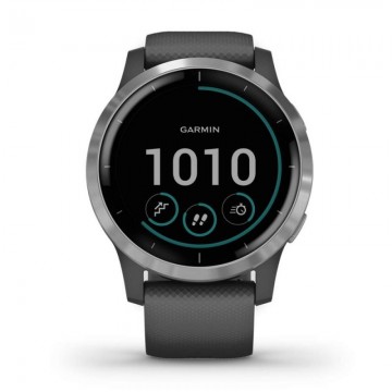 Smartwatch Garmin Vívoactive 4/ Notificaciones/ Frecuencia Cardíaca/ GPS/ Gris