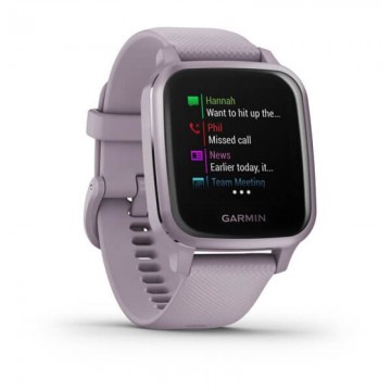 Smartwatch Garmin Venu SQ/ Notificaciones/ Frecuencia Cardíaca/ GPS/ Lavanda