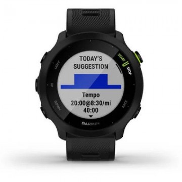 Smartwatch Garmin Forerunner 55/ Notificaciones/ Frecuencia Cardíaca/ GPS/ Negro