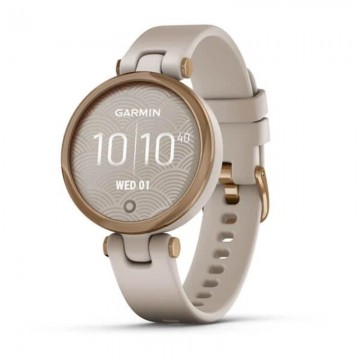 Smartwatch Garmin Lily Sport/ Notificaciones/ Frecuencia Cardíaca/ GPS/ Oro Rosa y Arena