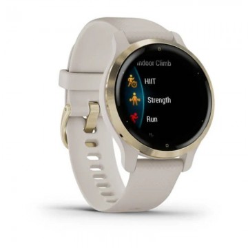 Smartwatch Garmin Venu 2S Notificaciones/ Frecuencia Cardíaca/ GPS/ Oro y Beige