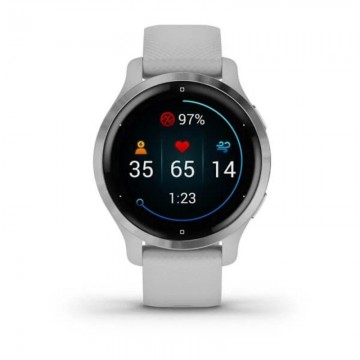 Smartwatch Garmin Venu 2S Notificaciones/ Frecuencia Cardíaca/ GPS/ Plata y Gris