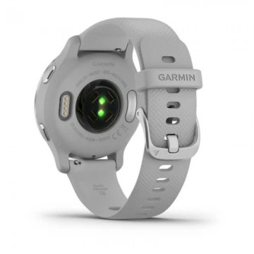 Smartwatch Garmin Venu 2S Notificaciones/ Frecuencia Cardíaca/ GPS/ Plata y Gris