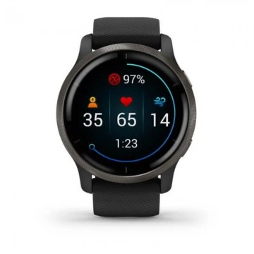 Smartwatch Garmin Venu 2 Notificaciones/ Frecuencia Cardíaca/ GPS/ Negro y Pizarra