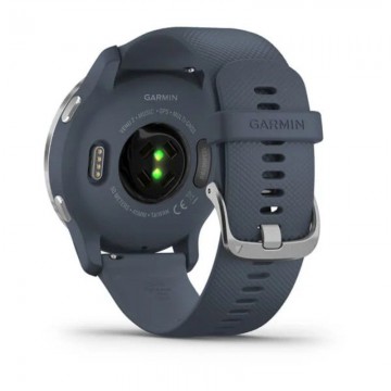 Smartwatch Garmin Venu 2 Notificaciones/ Frecuencia Cardíaca/ GPS/ Azul Grafito y Plata