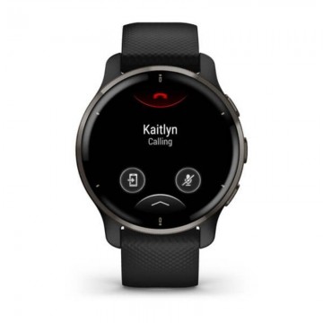 Smartwatch Garmin Venu 2 Plus/ Notificaciones/ Frecuencia Cardíaca/ GPS/ Negro Pizarra