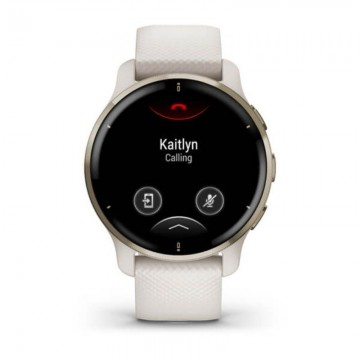 Smartwatch Garmin Venu 2 Plus/ Notificaciones/ Frecuencia Cardíaca/ GPS/ Beige y Oro