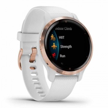 Smartwatch Garmin Venu 2S Notificaciones/ Frecuencia Cardíaca/ GPS/ Oro Rosa y Blanco