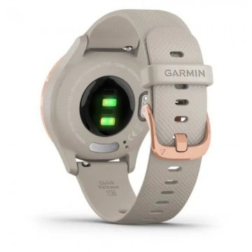 Smartwatch Garmin Vivomove 3S/ Notificaciones/ Frecuencia Cardíaca/ GPS/ Oro Rosa y Tundra