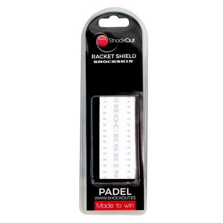 PROTECTOR DE PALA DE PÁDEL SHOCKOUT SHOCKSKIN TRANSPARENTE