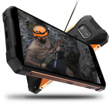 Smartphone Ruggerizado Hammer Explorer Pro 6GB/ 128GB/ 5.72'/ Negro Naranja