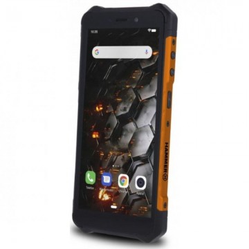 Smartphone Ruggerizado Hammer Iron 3 LTE 3GB/ 32GB/ 5.5'/ Negro y Naranja