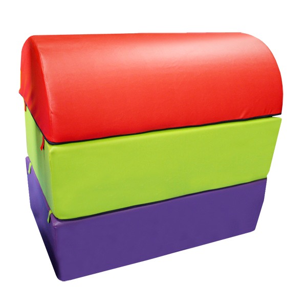PLINTON DESMONTABLE CURVO DE ESPUMA -TRES PIEZAS- 100X60X90CM