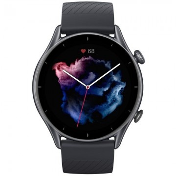 Smartwatch Huami Amazfit GTR 3/ Notificaciones/ Frecuencia Cardíaca/ GPS/ Negro