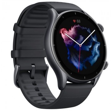 Smartwatch Huami Amazfit GTR 3/ Notificaciones/ Frecuencia Cardíaca/ GPS/ Negro