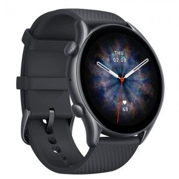 Smartwatch Huami Amazfit GTR 3 Pro/ Notificaciones/ Frecuencia Cardíaca/ GPS/ Negro