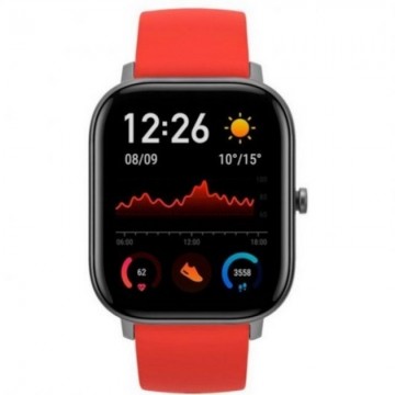 Smartwatch Huami Amazfit GTS/ Notificaciones/ Frecuencia Cardíaca/ GPS/ Rojo