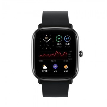 Smartwatch Huami Amazfit GTS 2 Mini/ Notificaciones/ Frecuencia Cardíaca/ Negro Meteorito