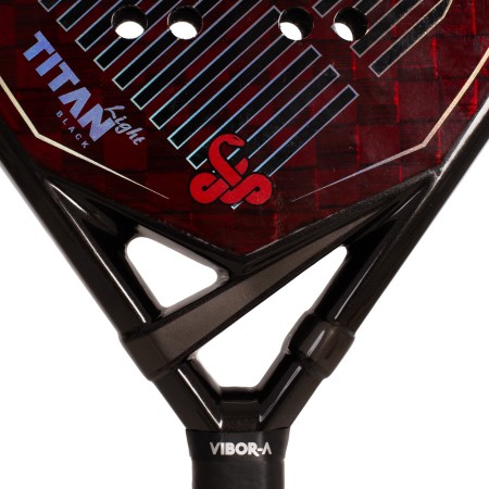 PACK PALA DE PÁDEL VIBOR-A TITAN BLACK LIGHT
