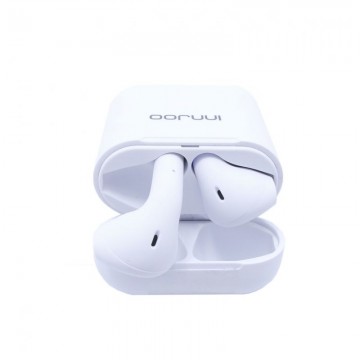 Auriculares Bluetooth Innjoo GO V2 con estuche de carga/ Blancos