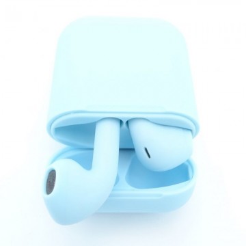 Auriculares Bluetooth Innjoo GO V4 con estuche de carga/ Azules