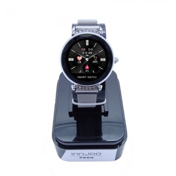 Smartwatch Innjoo Lady Crystal/ Frecuencia Cardíaca/ Plata