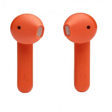 Auriculares Bluetooth JBL Tune 225TWS Ghost Edition con estuche de carga/ Autonomía 5h/ Naranja