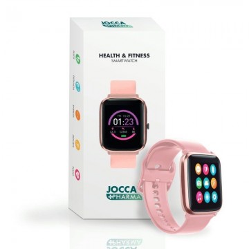 Smartwatch Jocca Pharma JP047R/ Notificaciones/ Frecuencia Cardíaca/ Rosa