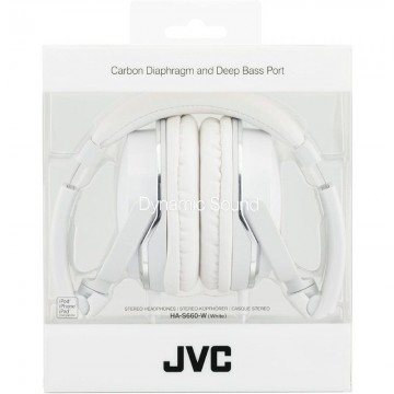 Auriculares JVC HA-S660/ Jack 3.5/ Blancos