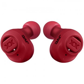 Auriculares Bluetooth JVC HA-XC50T con estuche de carga/ Autonomía 4h/ Rojos