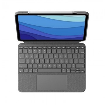 Funda con Teclado Logitech Combo Touch para Tablets Apple Ipad Pro 11' 1ª / 2ª / 3ª Generación/ Gris