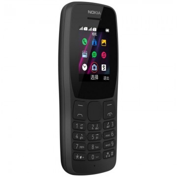 Teléfono Móvil Nokia 110/ Negro