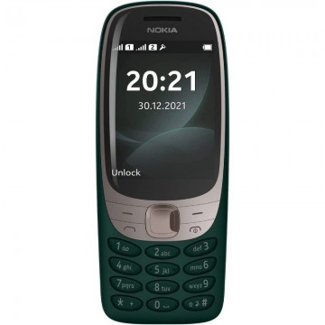 Teléfono Móvil Nokia 6310 Dual SIM/ Verde Oscuro